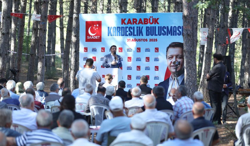 Saadet Partisi'nden kardeşlik buluşması...