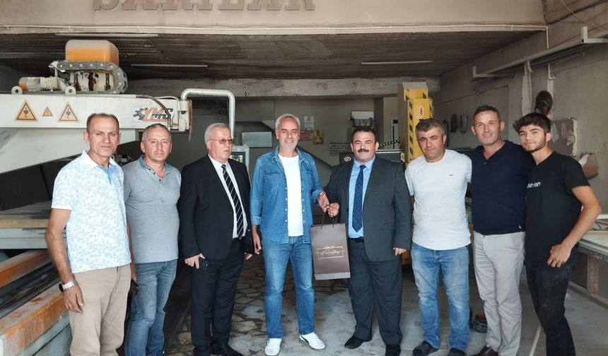 "Ahi Ruhu” ile Çalışan Örnek İş Yerleri Ziyaret Edildi