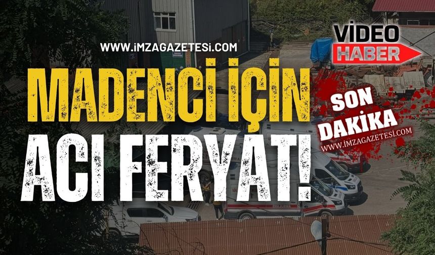 Göçükte Hayatını Kaybeden Madenci İçin Yürek Yakan Feryat !
