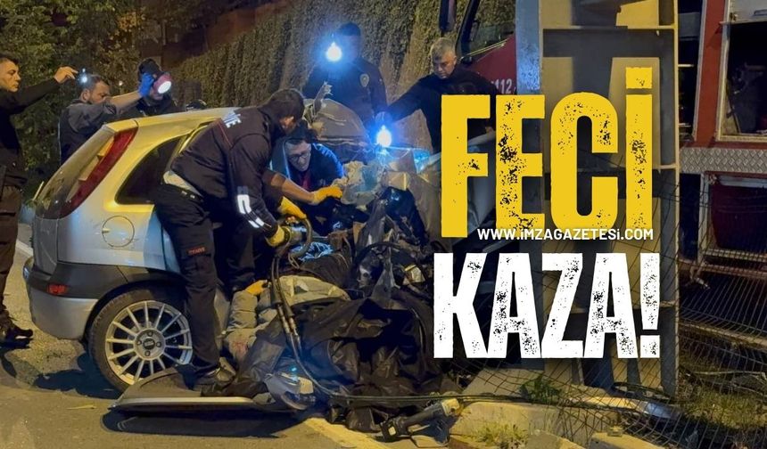 Zonguldak-İstanbul Karayolunda Feci Kaza! Hayatlarını Kaybettiler...