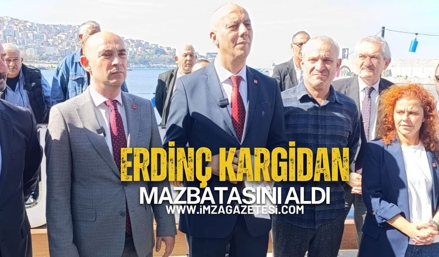 Kilimli’de Mazbata Sevinci... Erdinç Kargidan Resmen Göreve Başladı!
