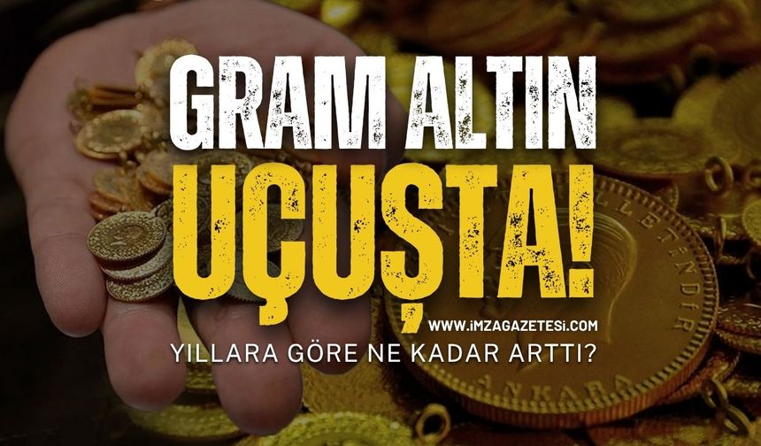 Gram Altın Uçuşta İşte Yıllık Fiyat Artış Listesi!