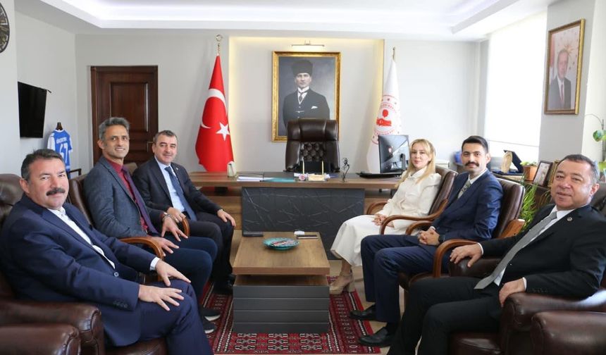 Başkan Ulupınar’dan Kaymakam Şıktaş’a Ziyaret...