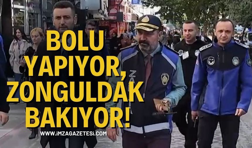 Bolu yapıyor, Zonguldak bakıyor!