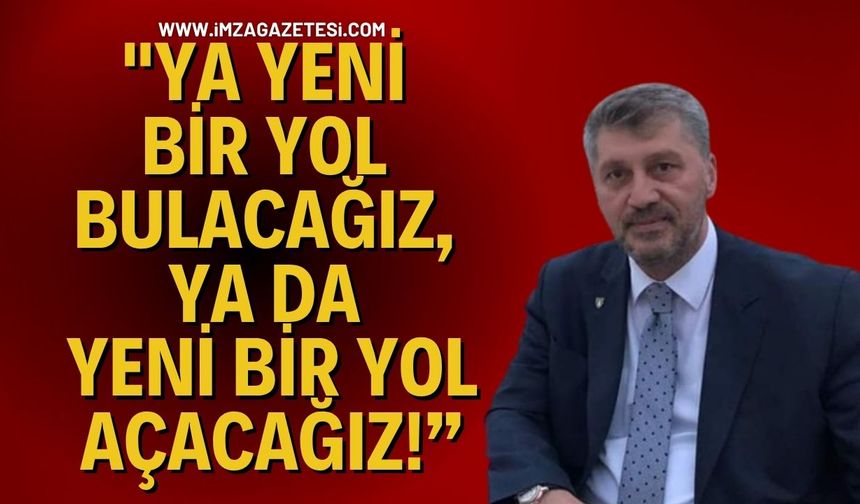 "Ya yeni bir yol bulacağız, ya da yeni bir yol açacağız!" Deniz Dilaver’den dikkat çeken manifesto!