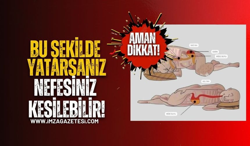 Uzmanlar Uyarıyor! Uyumadan önce mutlaka okuyun!