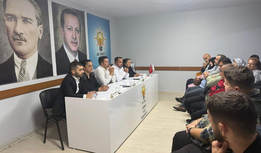 AK Parti Kilimli’de Danışma Meclisi Buluşması...