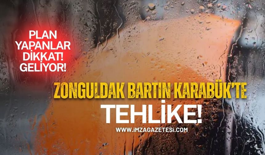 Zonguldak, Bartın, Karabük'te hafta sonu nasıl olacak? Plan yapmayın, geliyor...
