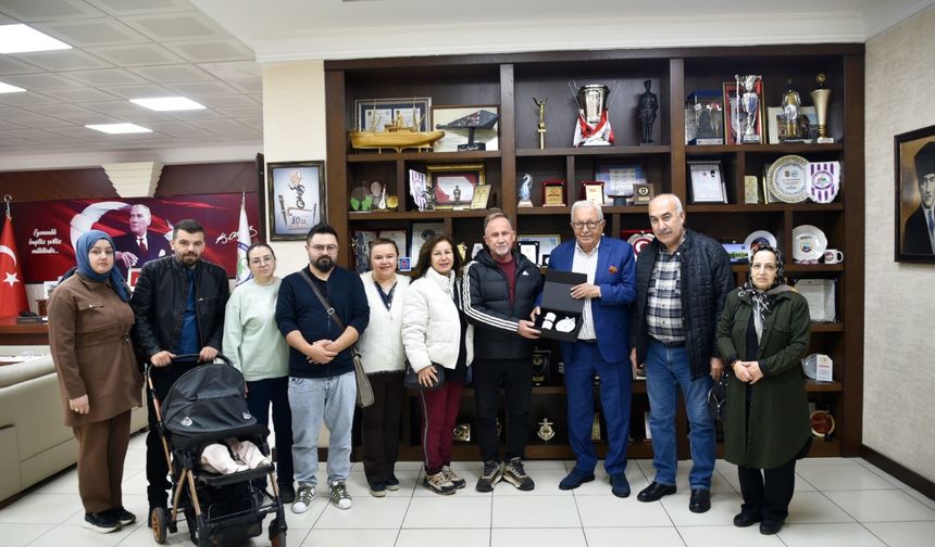 Kafkametler Gemisi Mürettebatının ailelerinden Başkan Posbıyık'a Teşekkür!