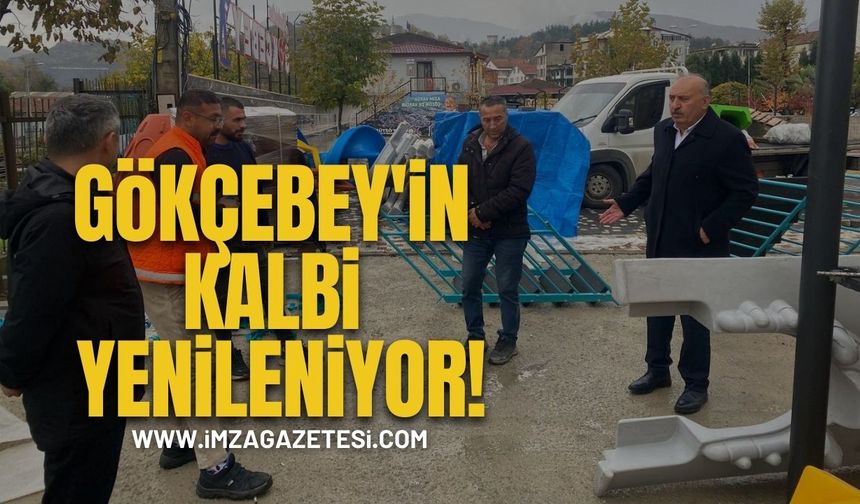 Gökçebey'in Kalbi Yenileniyor!