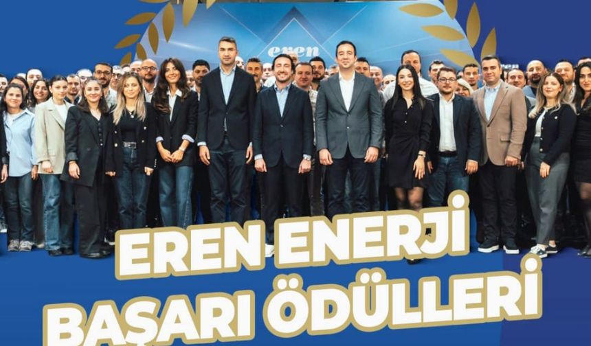 Eren Enerji'de Başarılı Ödülleri Sahiplerini Buldu