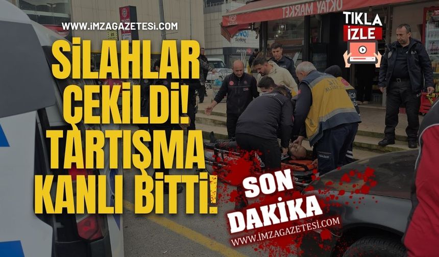 Silahlar Çekildi! Tartışma Kanlı Bitti!