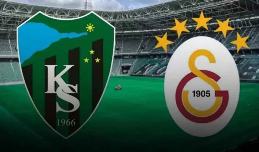 Kocaelispor - Galatasaray Maçı Ne Zaman, Saat Kaçta? Kocaelispor - GS Maçı İlk 11’ler
