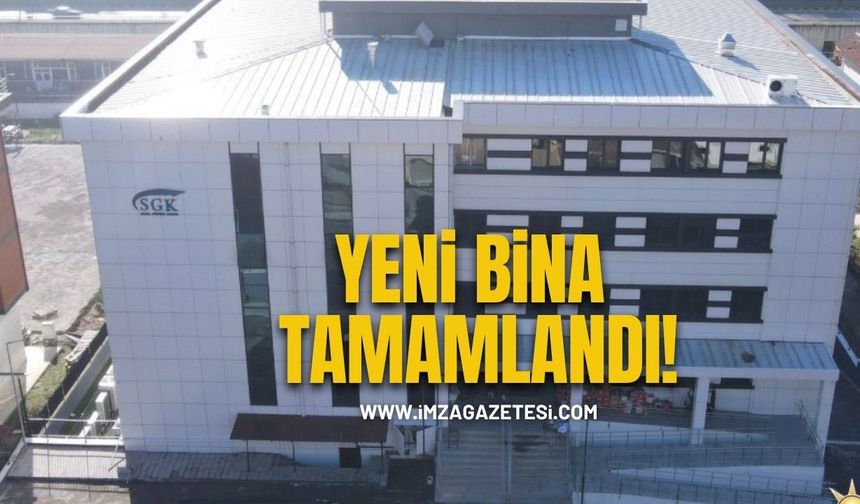 Çağlayan Açıkladı! Yeni Bina Tamamlandı!