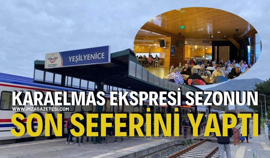 Karaelmas Ekspresi Sezonun Son Seferini Yaptı
