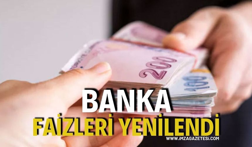 En Ucuz Kredi Alarmı! Banka Faizleri Yenilendi