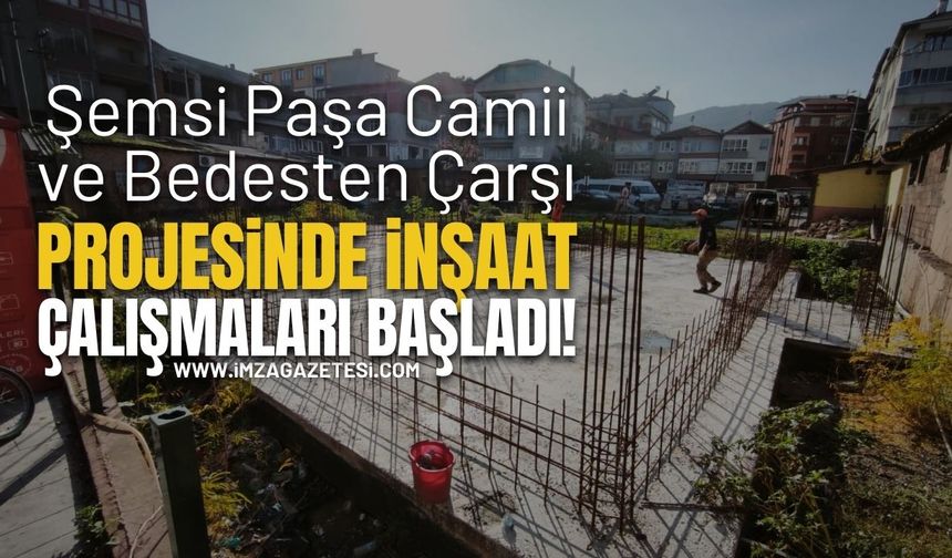 Projelerde İnşaat Çalışmaları Başladı!