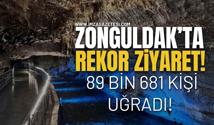 Zonguldak’ta Rekor ziyaret! 89 Bin 681 kişi uğradı!