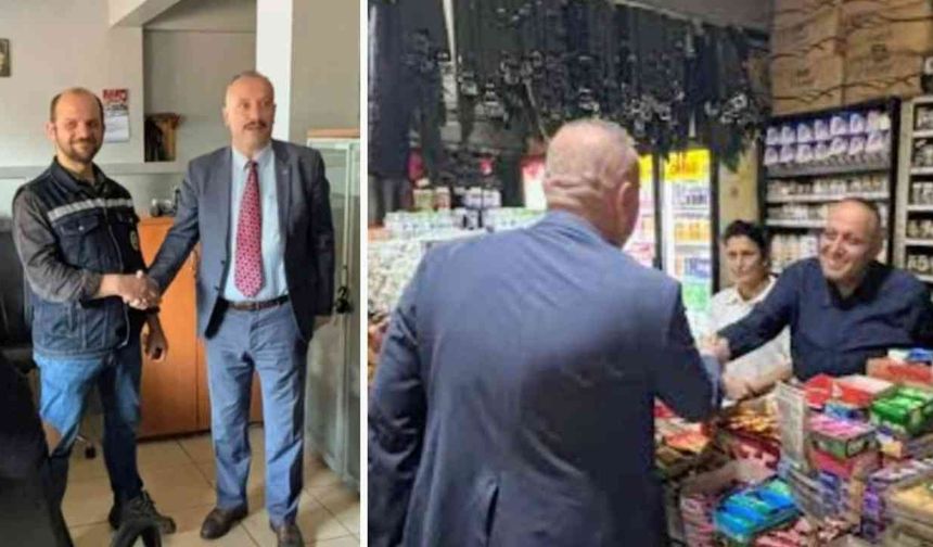 MHP Zonguldak'ta Sahada! Örer'den Ziyaretler!