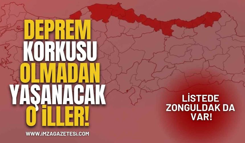 Prof. Dr. Övgün Ahmet Ercan, Deprem Korkusu Olmadan Yaşanacak İlleri Açıkladı! Listede Zonguldak Da Var!
