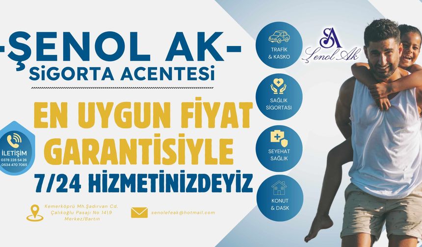 Şenol AK Sigorta Aracılık Hizmetleri