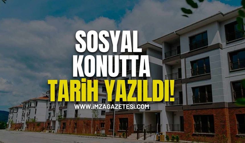 Sosyal Konutta Tarih Yazıldı! Milyonlar Başvurdu!