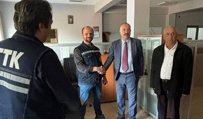 MHP Kilimli Teşkilatından Gelik'te Madencilere Anlamlı Ziyaret