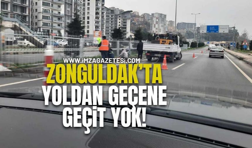 Kozlu Sahil Yolundaki Kazalara Refüjlü tedbir!