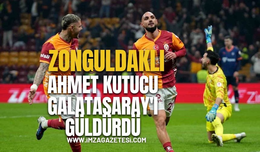 Galatasaray, Zonguldaklı Futbolcu Ahmet Kutucu'yla güldü!