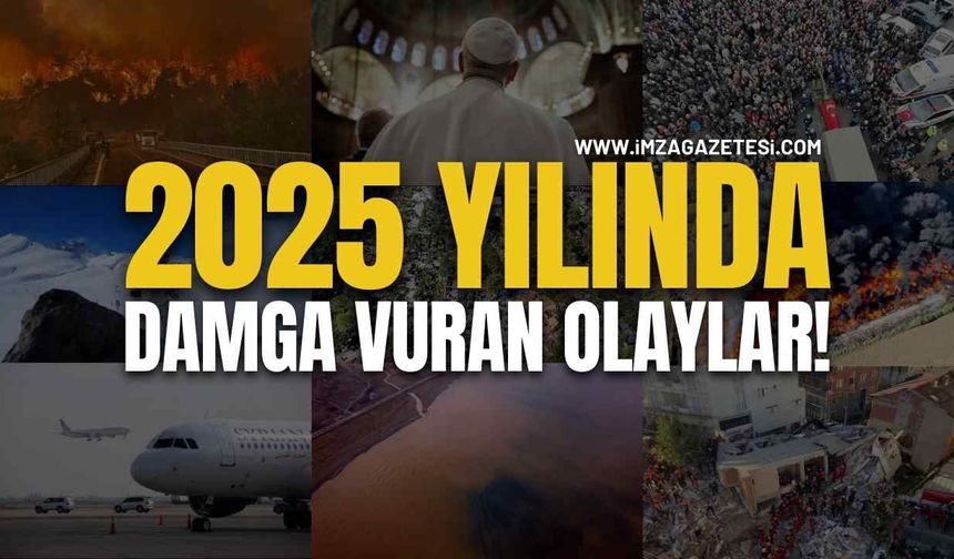 2025 Yılına Damga Vuran Anlar Objektiflerde!