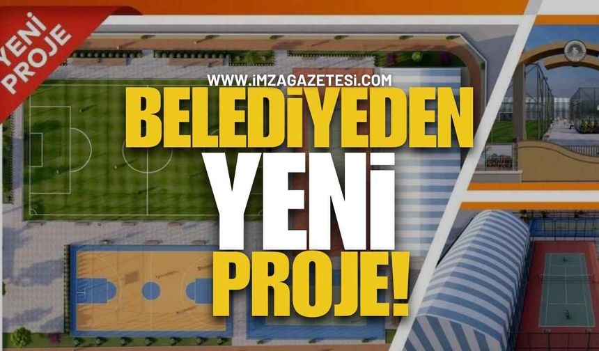 Belediyeden Spor Kompleksi Projesi!