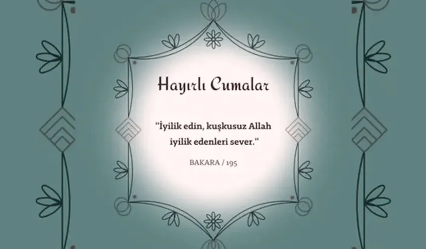 Cuma mesajları 2 Ocak 2026 yeni: kısa, ayetli ve resimli