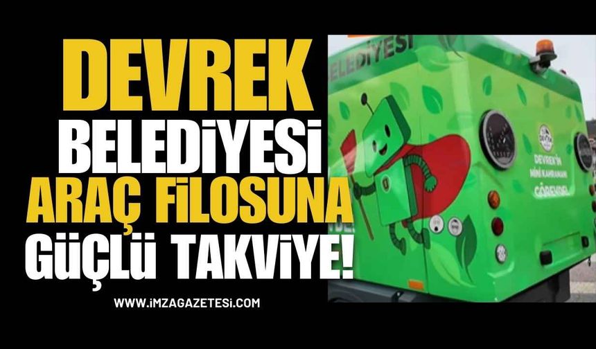 Devrek’te Araç Filosuna Güçlü Takviye!