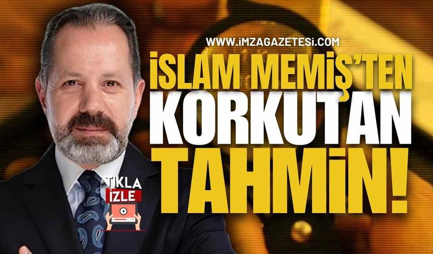 İslam Memiş’ten Korkutan Altın Tahmini! Tarih Verdi