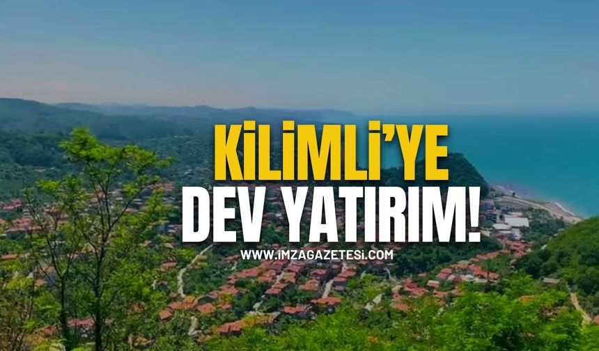 Kilimli’ye Dev Yatırım Yağmuru!