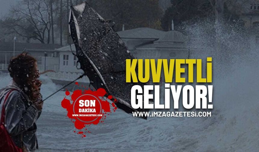 Batı Karadeniz İçin Alarm! Kuvvetli Rüzgar ve Fırtına Geliyor!