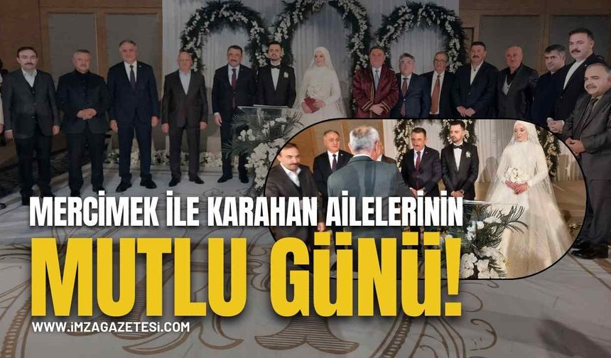 Mercimek ile Karahan Ailelerinin Mutlu Günü…