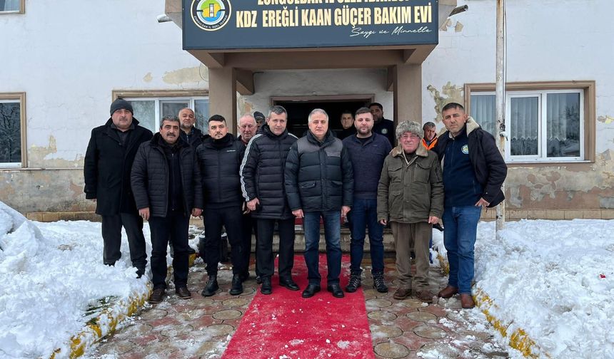 Saffet Bozkurt’tan Karla Mücadele Ekiplerine Sahada Destek