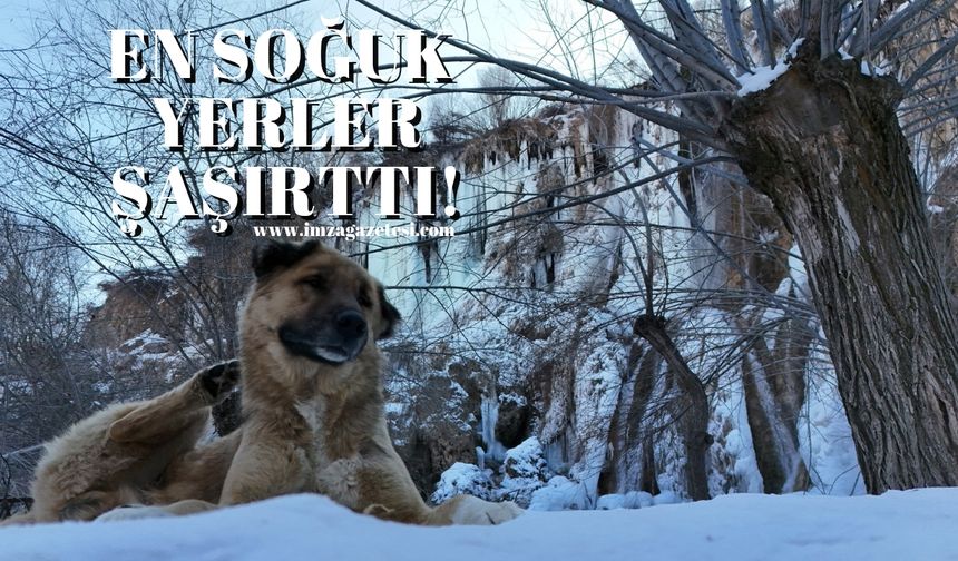 Türkiye'nin En Soğuk Yerleri! İlk 4'de 3 Karadeniz ili