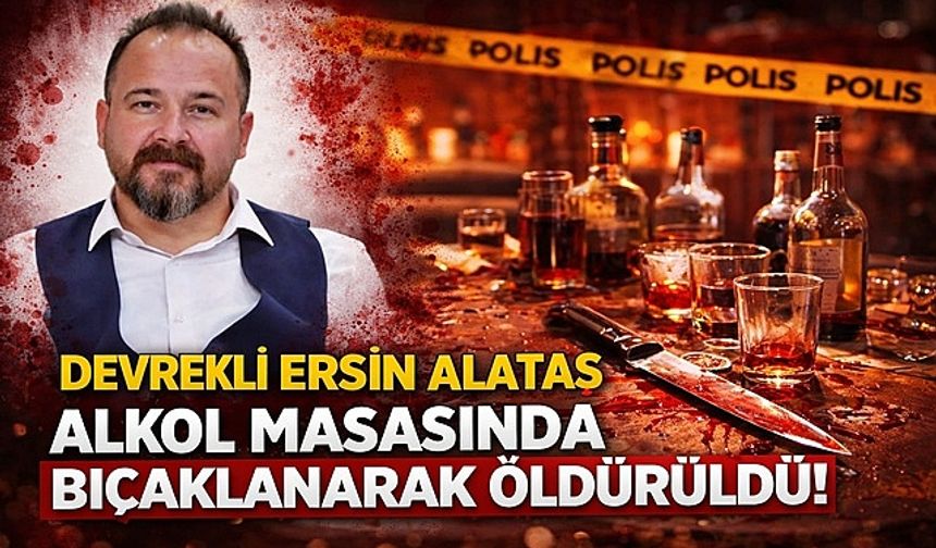 Alkol Masasında Başlayan Tartışma K*anlı Bitti!