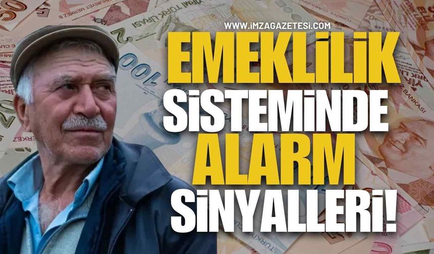 Emeklilik sisteminde alarm sinyalleri!