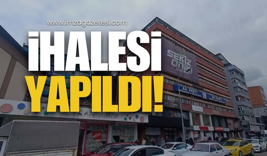 Vakıf Binası Yıkılıp Yeniden Yapılacak! İhalesi Yapıldı!