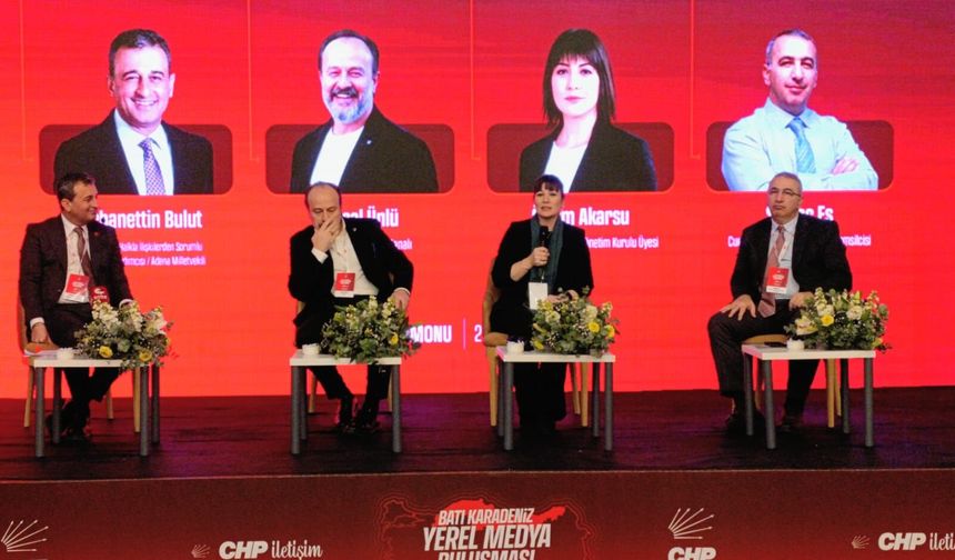 CHP Batı Karadeniz Yerel Medya Buluşması Kapsamında Söyleşi Düzenlendi