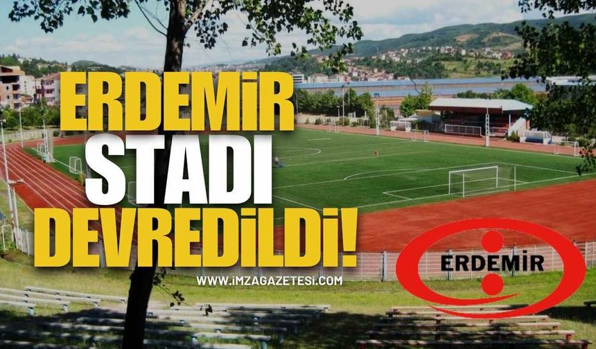 Erdemir Stadı Devredildi!