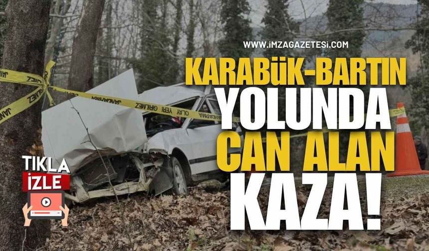 Karabük-Bartın Yolunda Can Alan Kaza!