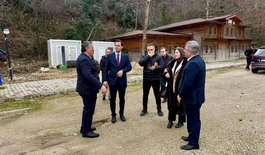 Kaymakam ve Başkan Kanyonda!