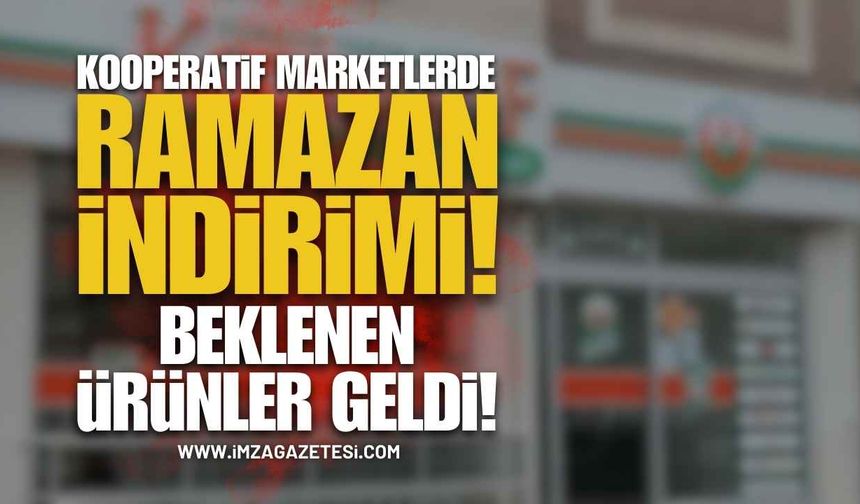 Kooperatif Ramazan Aktüel Broşürü! Haftanın En Uygun Ürünleri