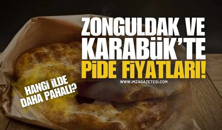 Zonguldak ve Karabük'te Pide Fiyatları Belli Oldu
