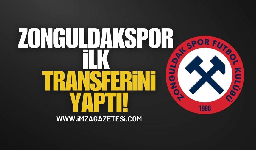 Zonguldakspor ilk transferini yaptı!
