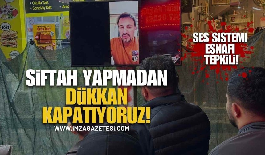 Alaplı’da Ses Sistemi Esnafı Denetimlere Tepkili: “Siftah Yapmadan Dükkan Kapatıyoruz”